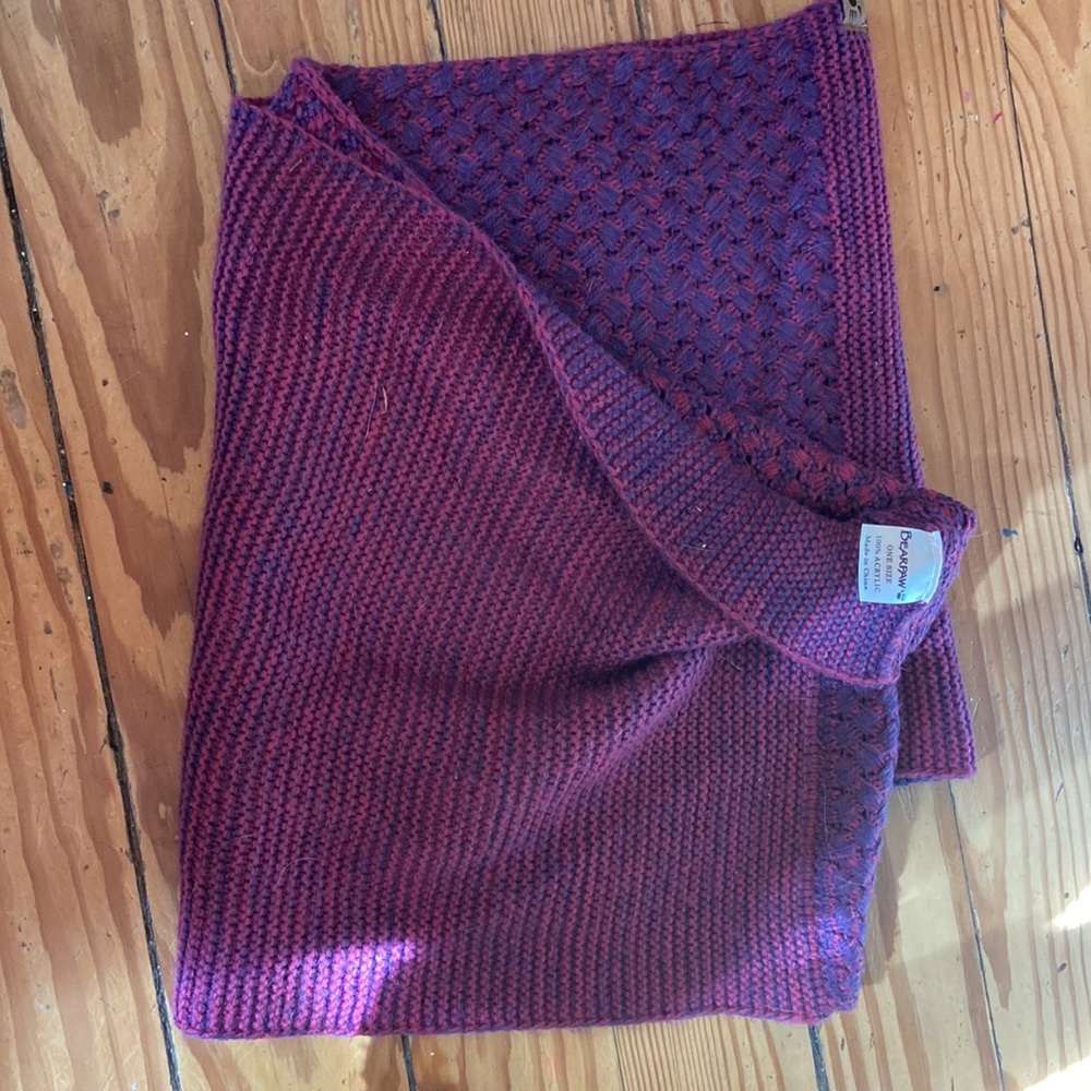 Bearpaw infinity scarf
